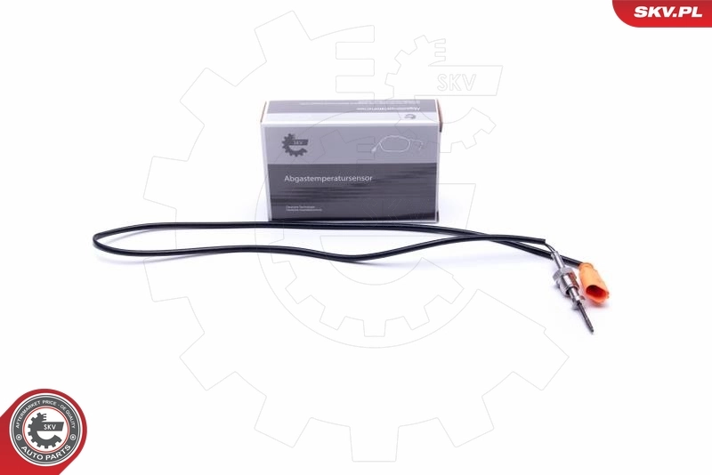 Sensor, exhaust gas temperature